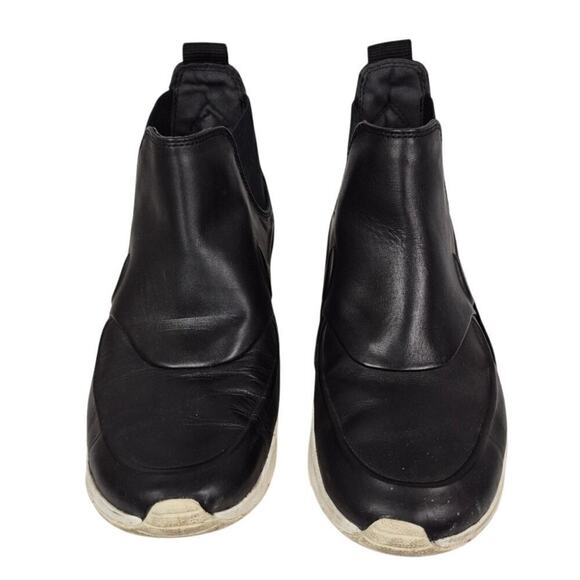 Nike Air Max Thea Mid Black Sail Leather Womens Sneaker Boots 9 - Picture 3 of 7